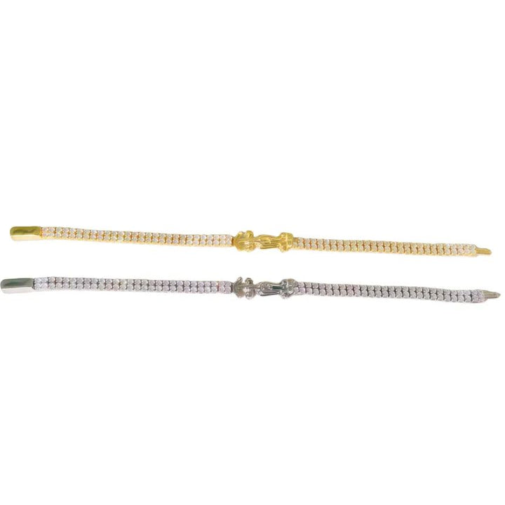 F1 Inspired Diamond Bracelet