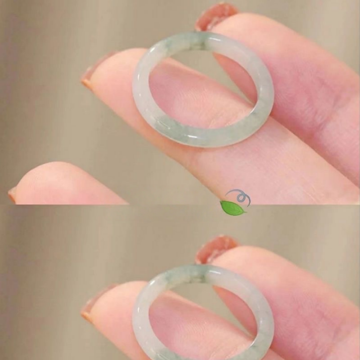 Minimalist Jade Ring for Women