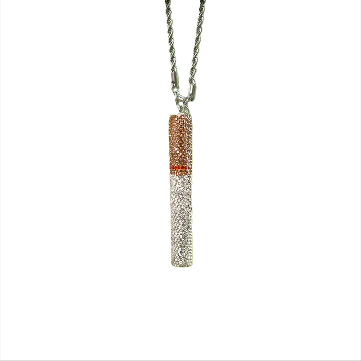 Luxury Rhinestone 3D Cigarette Car Hanging Ornament · Dashboard Decoration