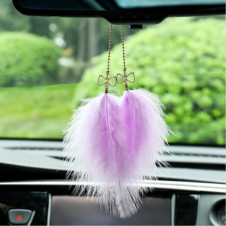 Sparkling Lucky Gourd Car Pendant · Premium Rearview Mirror Hanging Decor