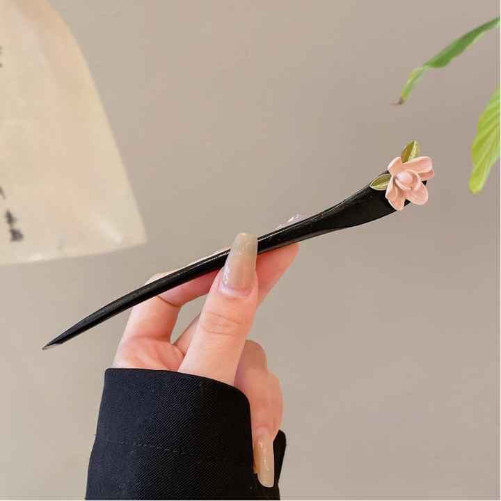 Modern Environmental Protection Alloy Tassel Hairpin - Women's Bun Chignon Dangle Hair Accessory