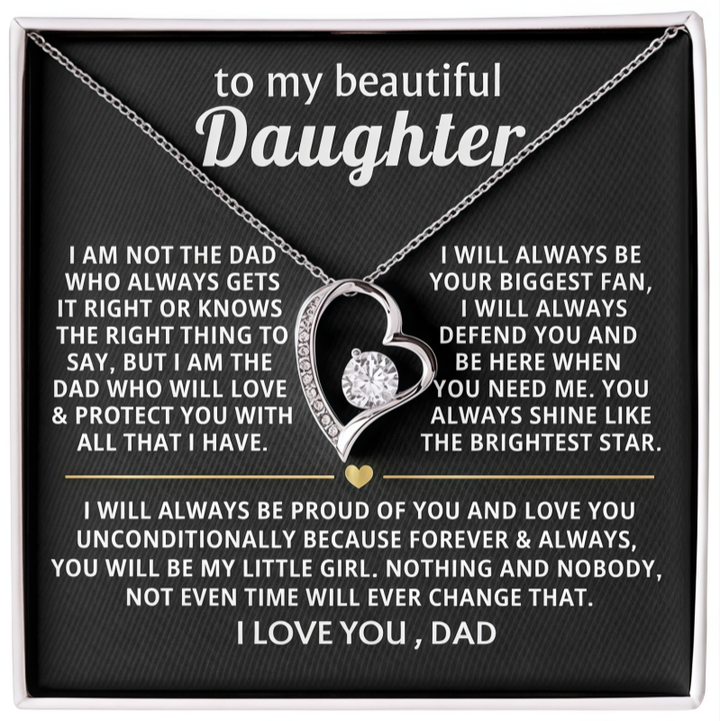 To My Daughter - Love Dad - Biggest Fan