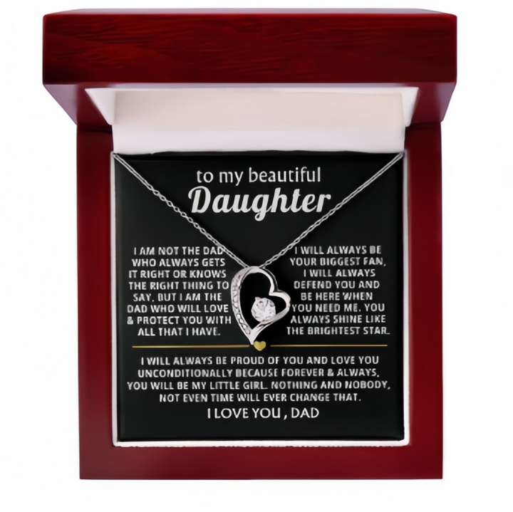To My Daughter - Love Dad - Biggest Fan
