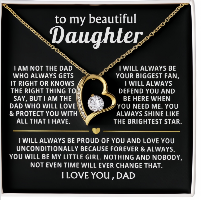 To My Daughter - Love Dad - Biggest Fan