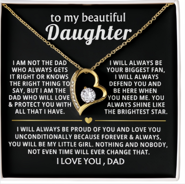 To My Daughter - Love Dad - Biggest Fan