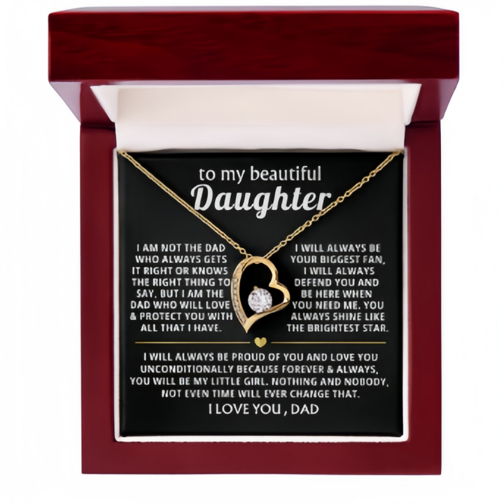 To My Daughter - Love Dad - Biggest Fan