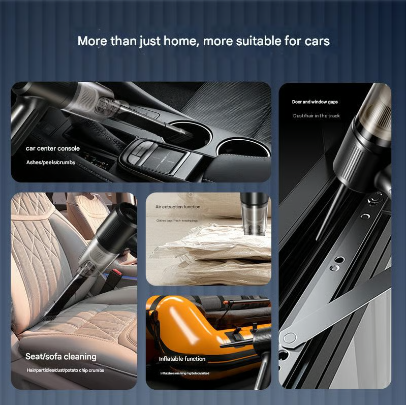 🔥Wireless Handheld Car Vacuum Cleaner Portable Cordless , Vacuum Cleaner with Multi-Nozzles