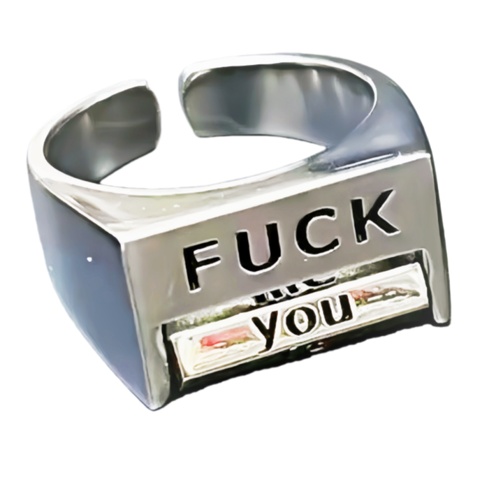 Slidable "LOVE YOU" Open Ring (Trendy Romantic Style Series)