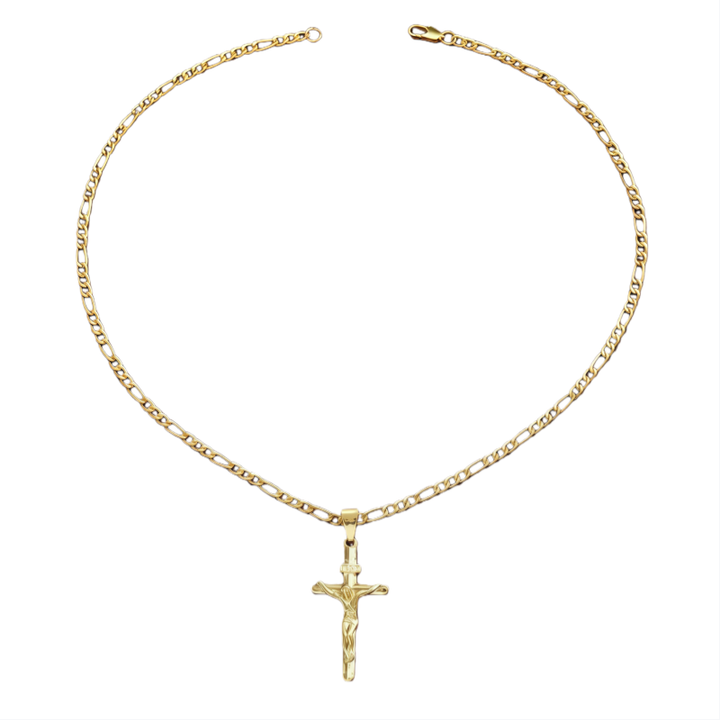 Jesus Cross Pendant Necklace (Vintage Faith Style Personalized Accessory)