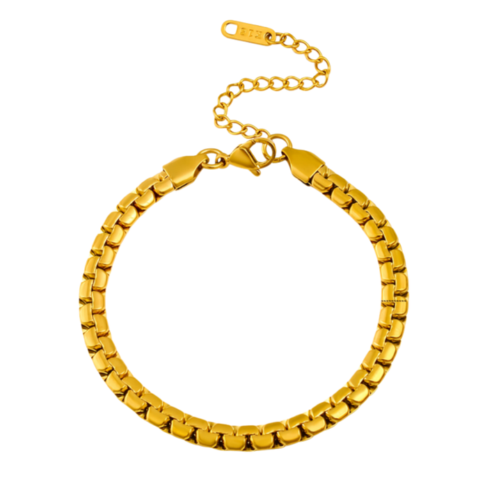 Vintage Gold Chain Stackable Bracelet Set (Light Luxury Niche Versatile Bracelets)