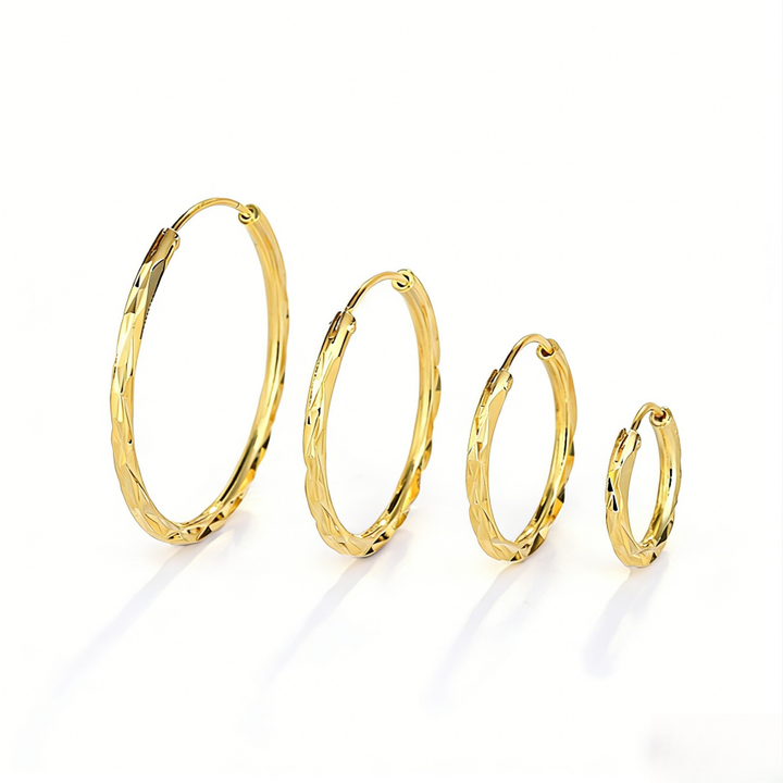 Twisted Hoop Earring Set (Light Luxury Niche Minimalist Earrings)