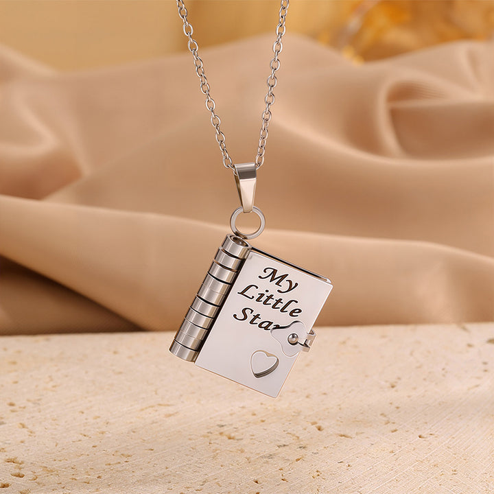 Love Letter Heart Locket Necklace