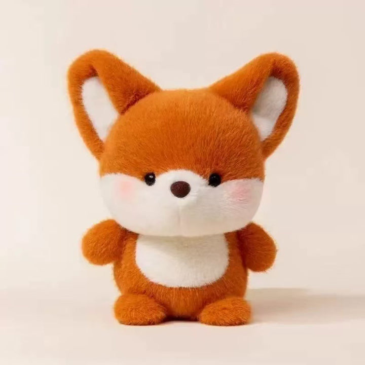 Cute Healing Animal Plush Doll, Multi-Style Cartoon Kids Comfort Stuffed Toy Desktop Ornament Gift