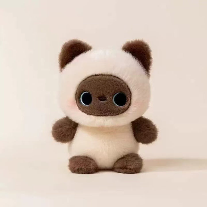 Cute Healing Animal Plush Doll, Multi-Style Cartoon Kids Comfort Stuffed Toy Desktop Ornament Gift