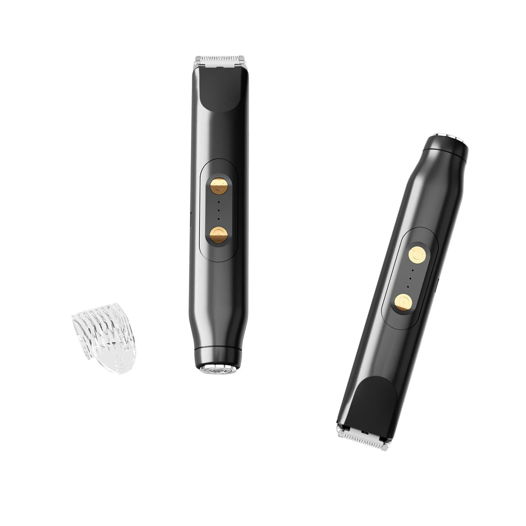 Dual-Head Rechargeable Multi-Function Trimmer, Multi-Color Home Hair & Body Grooming Device
