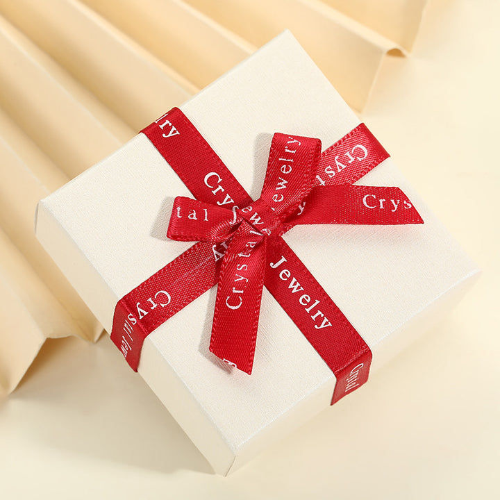 Bow‑knot Ribbon Jewelry Gift Box, Multiple‑Color Options