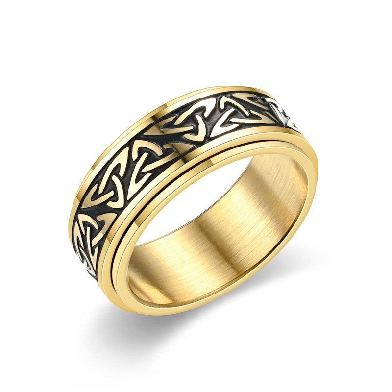 Celtic Knot Spinner Fidget Ring