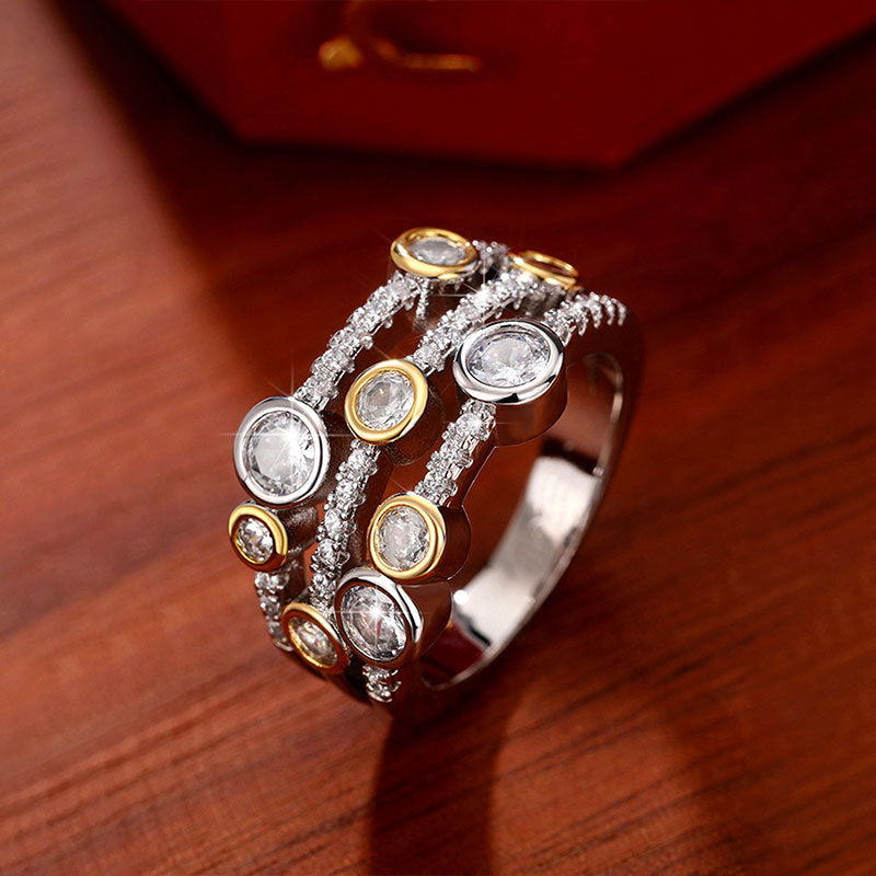 Multi-Layer Bubble Paved Ring