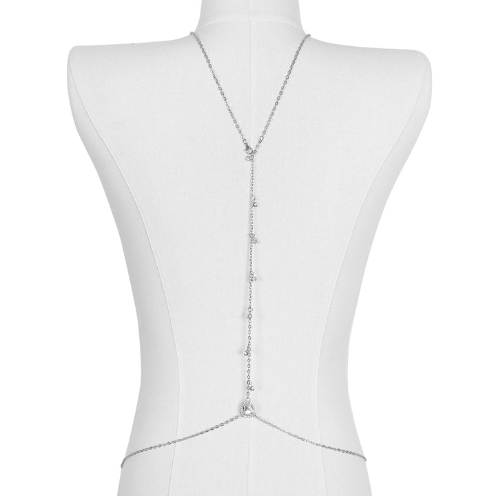 Teardrop Tassel Back Chain (Light Luxury Niche Sexy Body Chain)