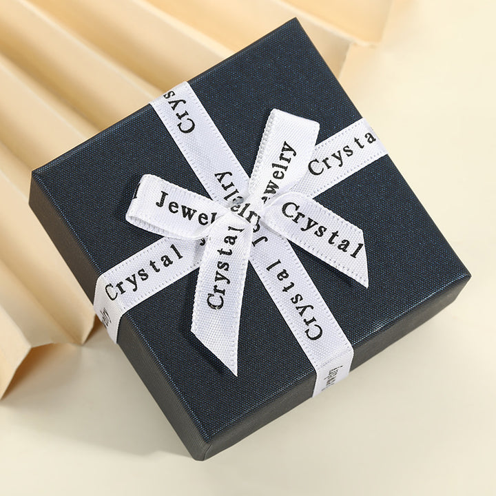 Bow‑knot Ribbon Jewelry Gift Box, Multiple‑Color Options