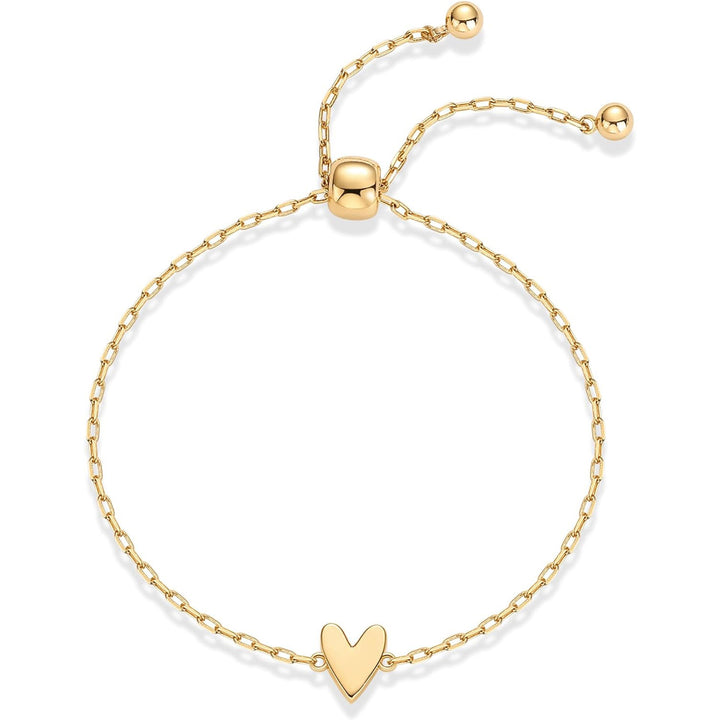 Double-Layer Heart Drawstring Bracelet (Sweet Element Style Series)