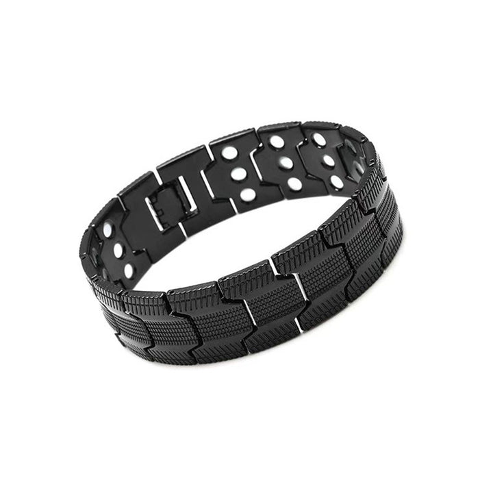 Vintage Copper Magnetic Bracelet for Men & Women, Triple-Row Detachable Magnetic Therapy Bangle