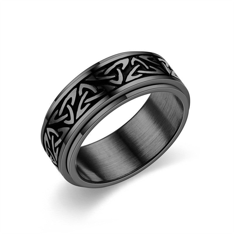 Celtic Knot Spinner Fidget Ring