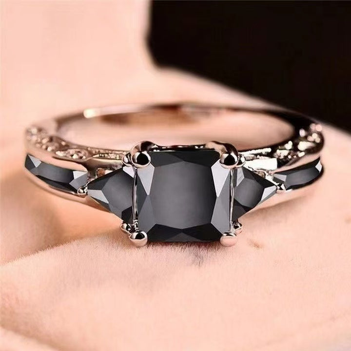 Multicolor Marquise Gemstone Floral S925 Silver Ring