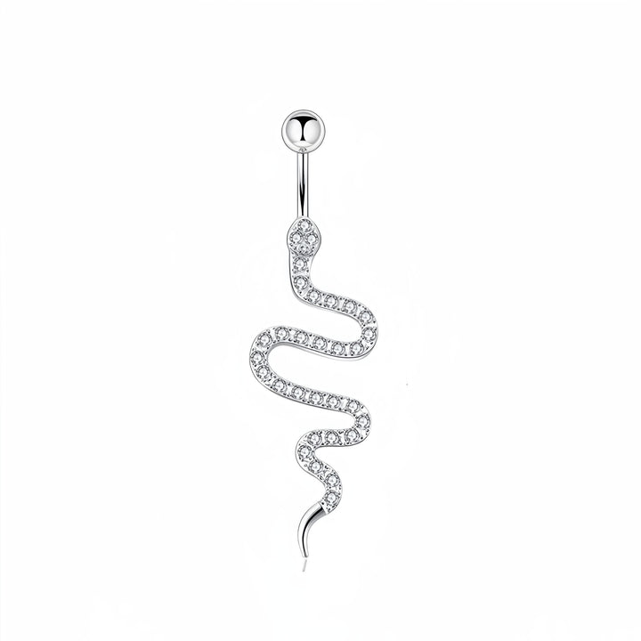 S925 Silver Diamond Pendant Belly Button Ring (Sweet-Cool Luxury Multi-Style)