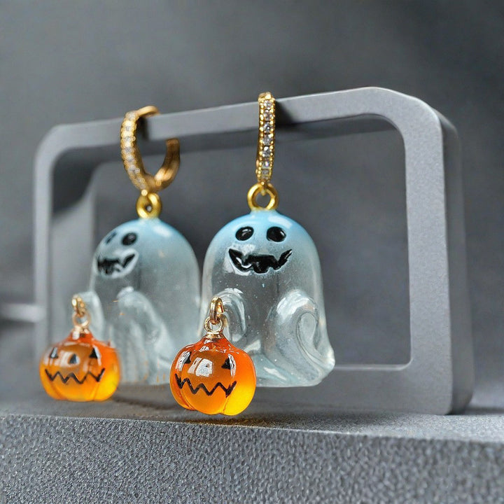 Halloween Ghost Earrings, Two Styles Available
