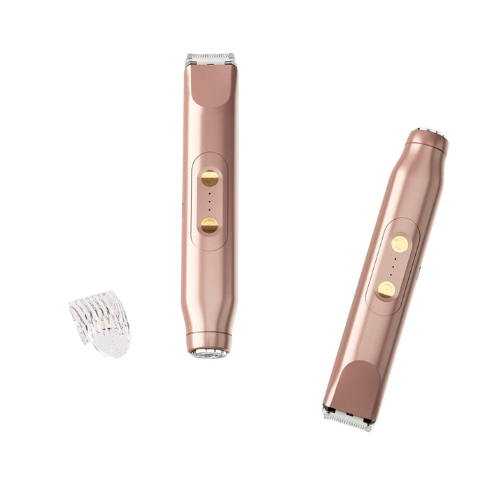 Dual-Head Rechargeable Multi-Function Trimmer, Multi-Color Home Hair & Body Grooming Device