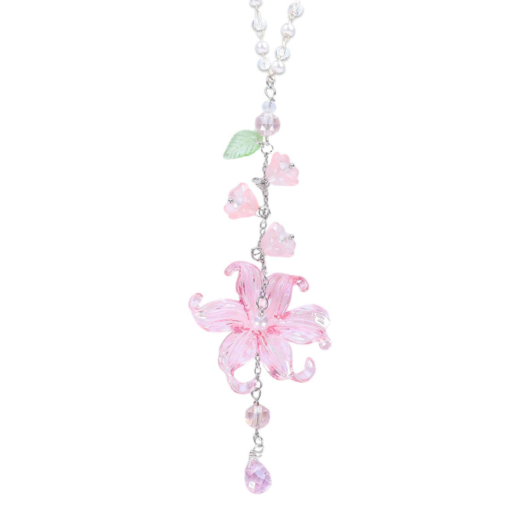 Acrylic Lily‑of‑the‑Valley Car Hanging Ornament, Multiple Colors Available
