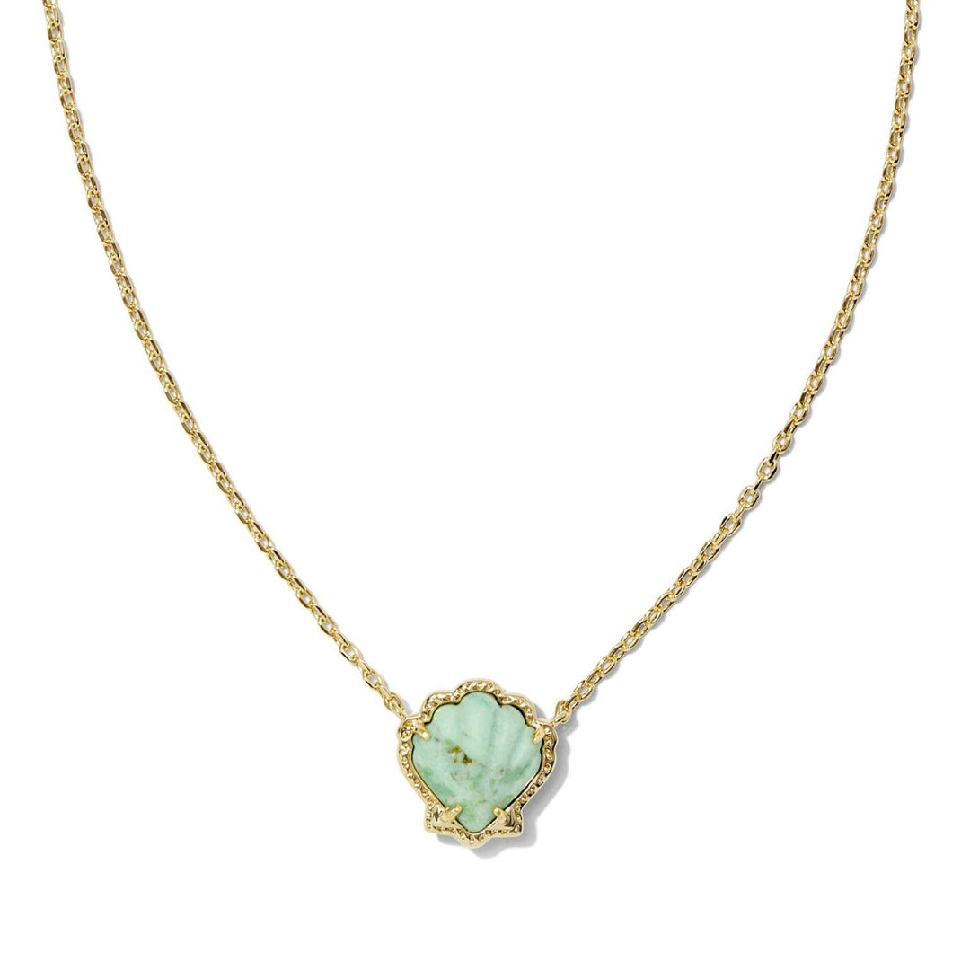 Ocean Shell Gemstone Collection (Light Luxury Niche Vacation Style Necklace / Earrings)