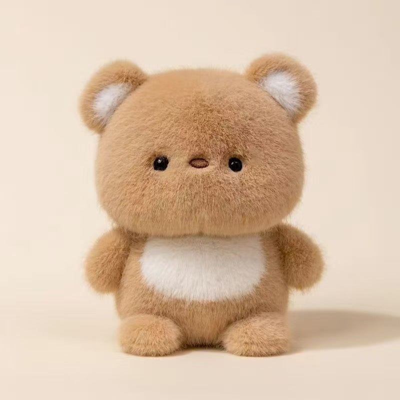 Cute Healing Animal Plush Doll, Multi-Style Cartoon Kids Comfort Stuffed Toy Desktop Ornament Gift