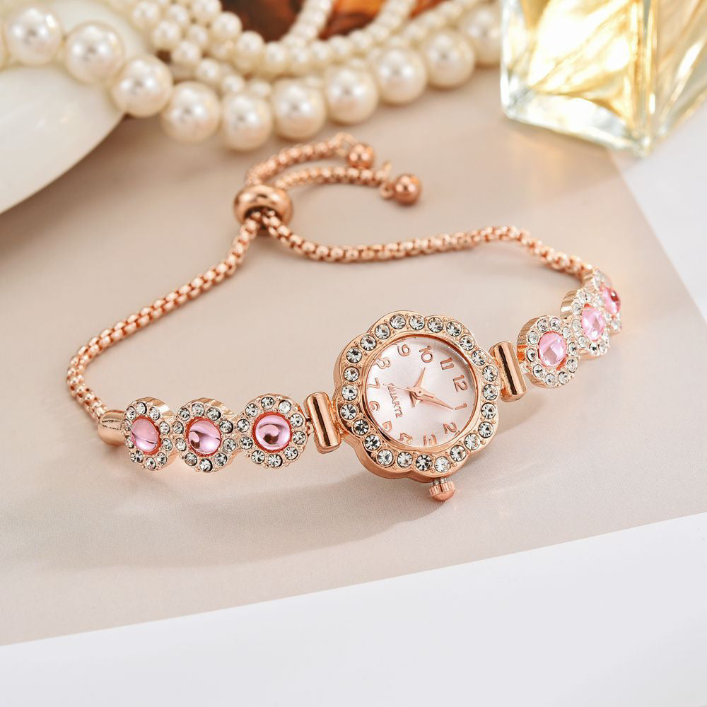 Luxury Diamond Hand Chain Bracelet (Gold Tone Multi-Style Finger Bracelet)
