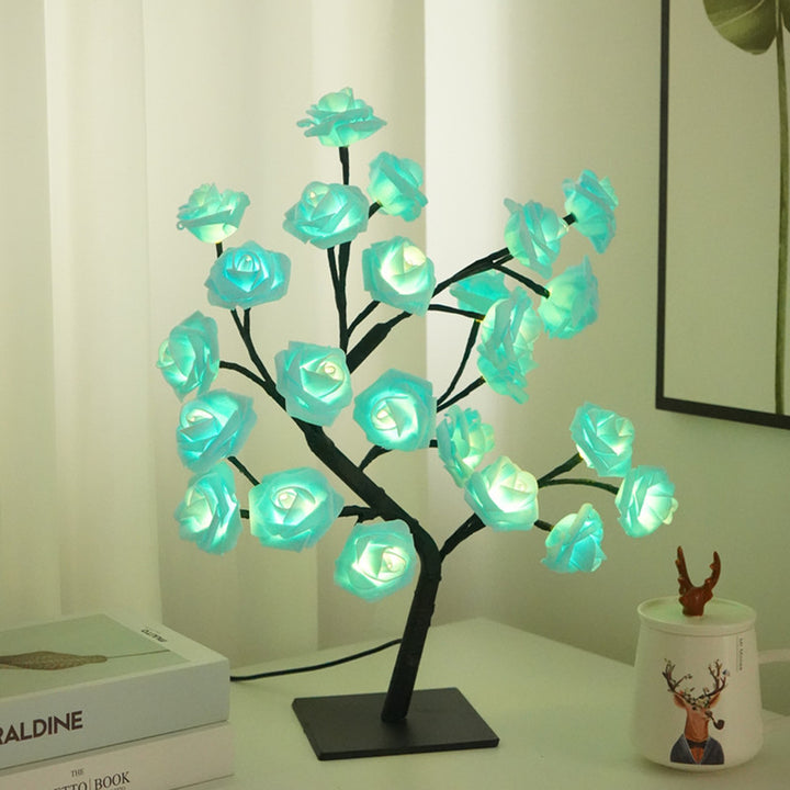 Rose Tree Shape Ambient Light (Warm Light Romantic Style Series)