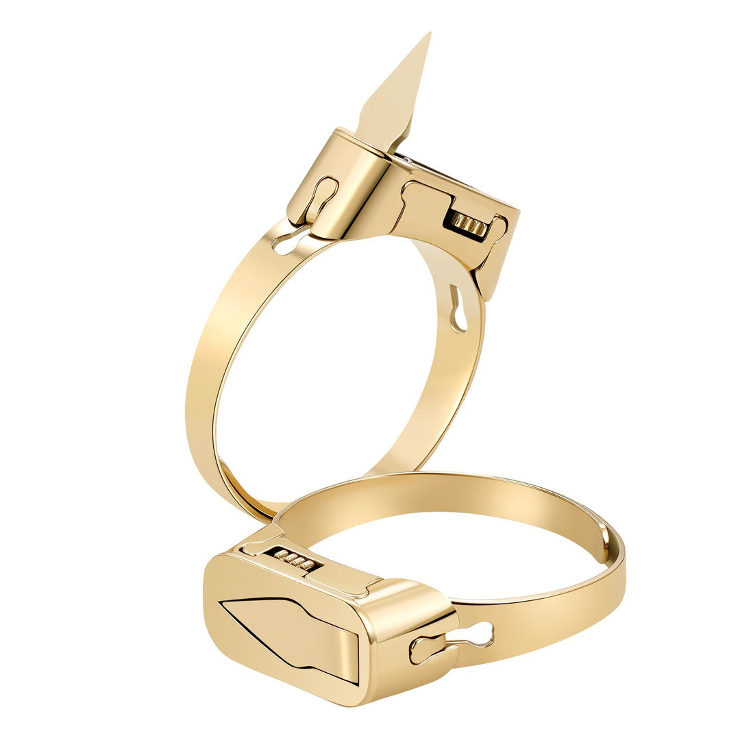 Multi-Functional Defense Ring Knife (Hidden Portable Self-Defense Tool)