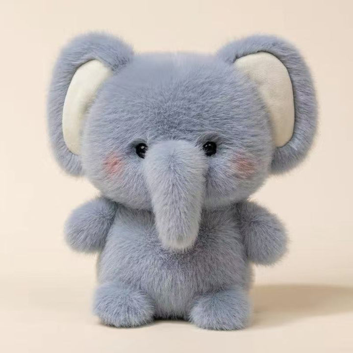 Cute Healing Animal Plush Doll, Multi-Style Cartoon Kids Comfort Stuffed Toy Desktop Ornament Gift