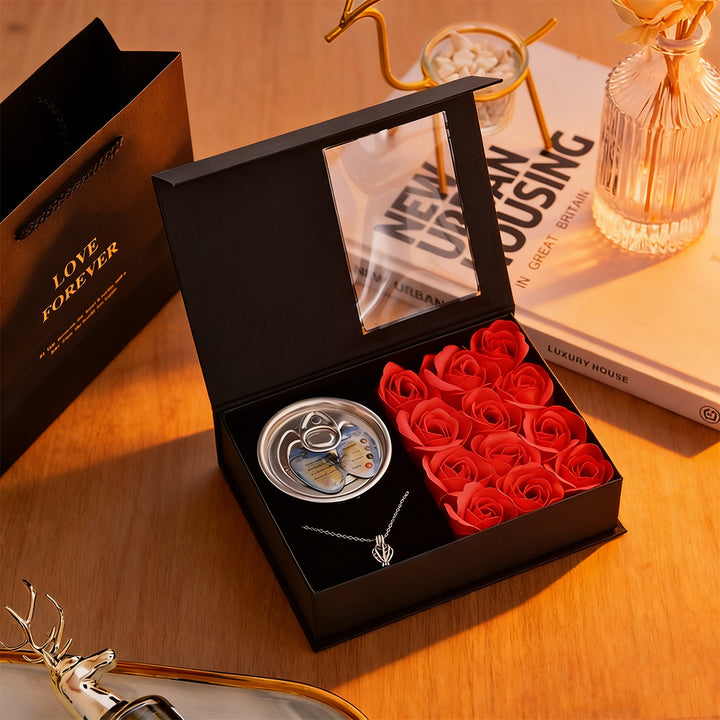 Natural Pearl Oyster Necklace Gift Set (Creative DIY Confession Gift)