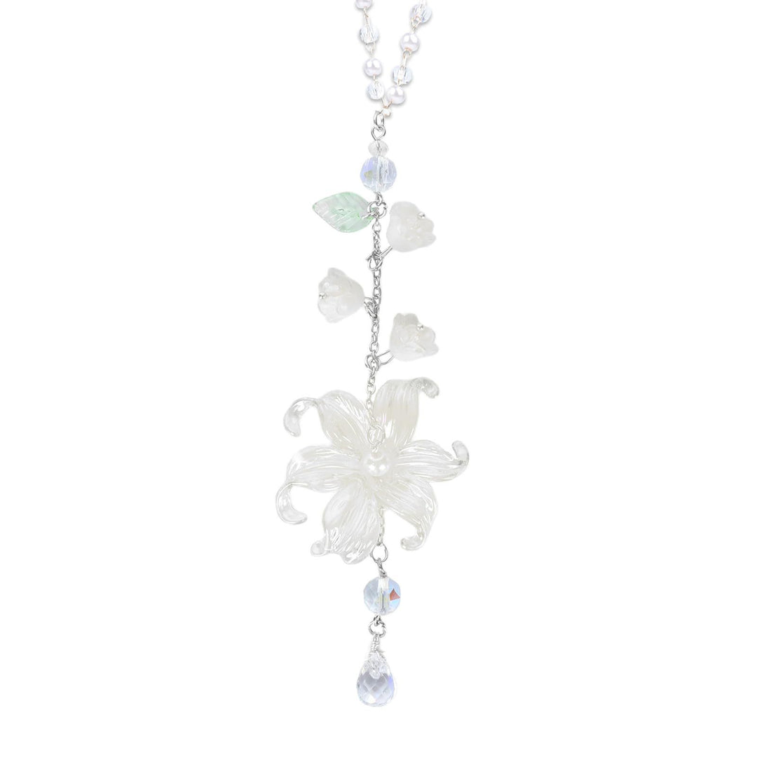 Acrylic Lily‑of‑the‑Valley Car Hanging Ornament, Multiple Colors Available