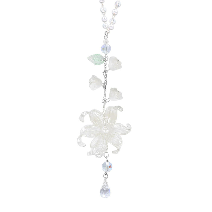 Acrylic Lily‑of‑the‑Valley Car Hanging Ornament, Multiple Colors Available
