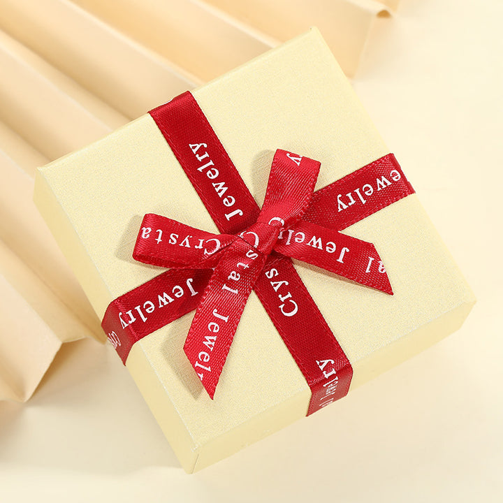 Bow‑knot Ribbon Jewelry Gift Box, Multiple‑Color Options