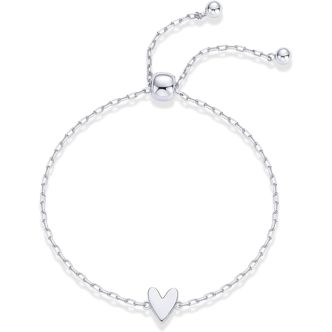 Double-Layer Heart Drawstring Bracelet (Sweet Element Style Series)
