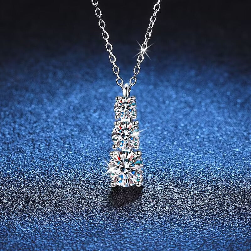 Luxury Shining Diamond Pendant Choker (Temperament Daily Necklace)
