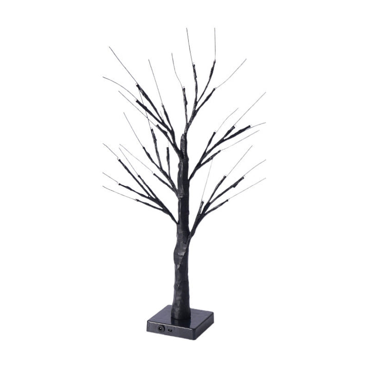 Easter Egg Birch Tree Light Ornament, LED Lit Tabletop Holiday Decor