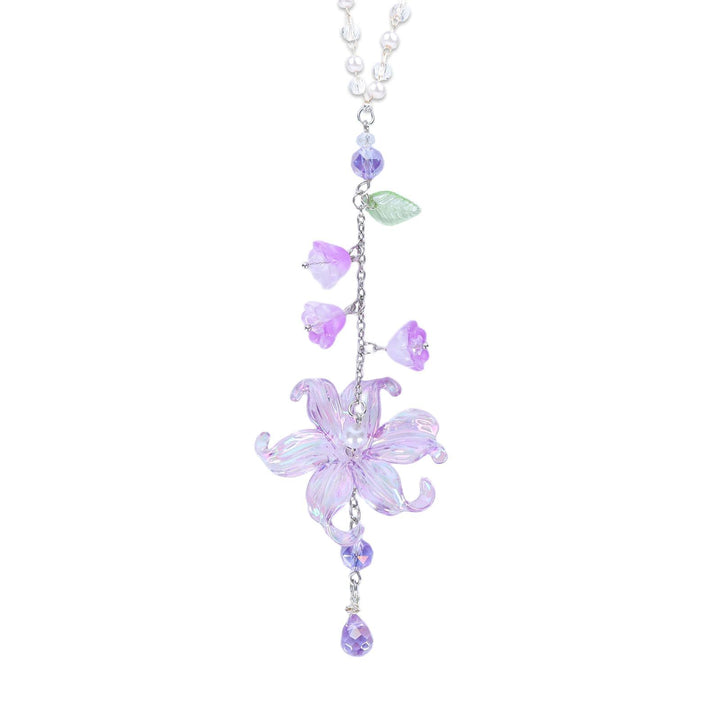 Acrylic Lily‑of‑the‑Valley Car Hanging Ornament, Multiple Colors Available