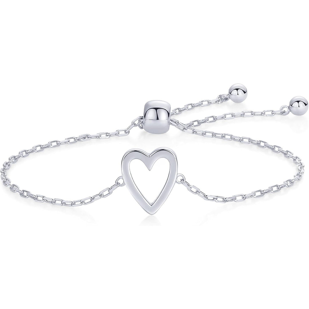 Double-Layer Heart Drawstring Bracelet (Sweet Element Style Series)