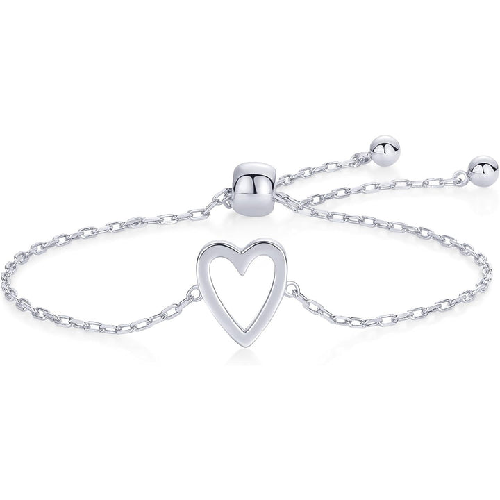 Double-Layer Heart Drawstring Bracelet (Sweet Element Style Series)