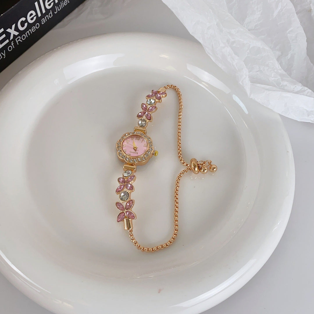 Luxury Diamond Hand Chain Bracelet (Gold Tone Multi-Style Finger Bracelet)
