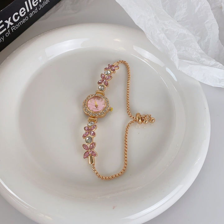 Luxury Diamond Hand Chain Bracelet (Gold Tone Multi-Style Finger Bracelet)
